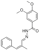 3,4-dimethoxy-N'-(2-methyl-3-phenyl-2-propenylidene)benzohydrazide CAS#: 475429-03-9
