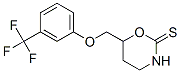 3,4,5,6-Tetrahydro-6-(3-trifluoromethylphenoxymethyl)-2H-1,3-oxazine-2-thione CAS#: 57841-36-8
