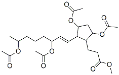 3,5-Bis(acetyloxy)-2-[3,7-bis(acetyloxy)-1-octenyl]cyclopentanepropanoic acid methyl ester CAS#: 55760-01-5