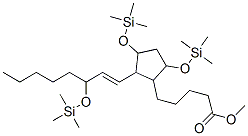 3,5-Bis[(trimethylsilyl)oxy]-2-[3-[(trimethylsilyl)oxy]-1-octenyl]cyclopentanepentanoic acid methyl ester CAS#: 55759-96-1