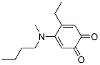 3,5-Cyclohexadiene-1,2-dione, 4-(butylmethylamino)-5-ethyl- (9CI) CAS#: 549548-11-0