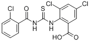 3,5-DICHLORO-2-[[[(2-CHLOROBENZOYL)AMINO]THIOXOMETHYL]AMINO]-BENZOIC ACID CAS#: 532415-13-7