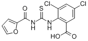 3,5-DICHLORO-2-[[[(2-FURANYLCARBONYL)AMINO]THIOXOMETHYL]AMINO]-BENZOIC ACID CAS#: 535946-45-3