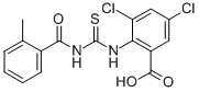 3,5-DICHLORO-2-[[[(2-METHYLBENZOYL)AMINO]THIOXOMETHYL]AMINO]-BENZOIC ACID CAS#: 535937-77-0