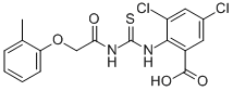 3,5-DICHLORO-2-[[[[(2-METHYLPHENOXY)ACETYL]AMINO]THIOXOMETHYL]AMINO]-BENZOIC ACID CAS#: 532430-63-0