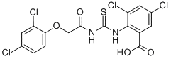 3,5-DICHLORO-2-[[[[(2,4-DICHLOROPHENOXY)ACETYL]AMINO]THIOXOMETHYL]AMINO]-BENZOIC ACID CAS#: 535964-93-3