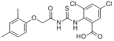 3,5-DICHLORO-2-[[[[(2,4-DIMETHYLPHENOXY)ACETYL]AMINO]THIOXOMETHYL]AMINO]-BENZOIC ACID CAS#: 532937-67-0