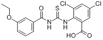 3,5-DICHLORO-2-[[[(3-ETHOXYBENZOYL)AMINO]THIOXOMETHYL]AMINO]-BENZOIC ACID CAS#: 535939-08-3