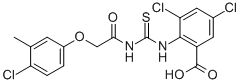 3,5-DICHLORO-2-[[[[(4-CHLORO-3-METHYLPHENOXY)ACETYL]AMINO]THIOXOMETHYL]AMINO]-BENZOIC ACID CAS#: 535941-96-9