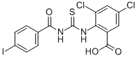 3,5-DICHLORO-2-[[[(4-IODOBENZOYL)AMINO]THIOXOMETHYL]AMINO]-BENZOIC ACID CAS#: 532387-63-6