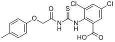 3,5-DICHLORO-2-[[[[(4-METHYLPHENOXY)ACETYL]AMINO]THIOXOMETHYL]AMINO]-BENZOIC ACID CAS#: 532408-29-0