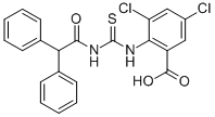 3,5-DICHLORO-2-[[[(DIPHENYLACETYL)AMINO]THIOXOMETHYL]AMINO]-BENZOIC ACID CAS#: 532941-89-2