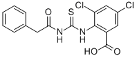 3,5-DICHLORO-2-[[[(PHENYLACETYL)AMINO]THIOXOMETHYL]AMINO]-BENZOIC ACID CAS#: 532955-70-7