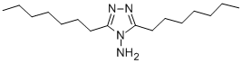 3,5-DIHEPTYL-1,2,4-TRIAZOL-4-YLAMINE CAS#: 59944-53-5