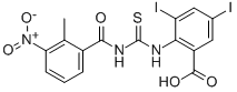 3,5-DIIODO-2-[[[(2-METHYL-3-NITROBENZOYL)AMINO]THIOXOMETHYL]AMINO]-BENZOIC ACID CAS#: 532433-73-1