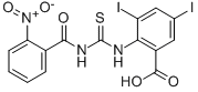 3,5-DIIODO-2-[[[(2-NITROBENZOYL)AMINO]THIOXOMETHYL]AMINO]-BENZOIC ACID CAS#: 532385-43-6