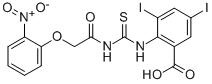3,5-DIIODO-2-[[[[(2-NITROPHENOXY)ACETYL]AMINO]THIOXOMETHYL]AMINO]-BENZOIC ACID CAS#: 535942-30-4
