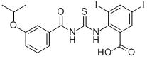 3,5-DIIODO-2-[[[[3-(1-METHYLETHOXY)BENZOYL]AMINO]THIOXOMETHYL]AMINO]-BENZOIC ACID CAS#: 532418-47-6