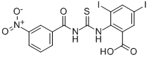 3,5-DIIODO-2-[[[(3-NITROBENZOYL)AMINO]THIOXOMETHYL]AMINO]-BENZOIC ACID CAS#: 531544-41-9
