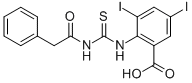 3,5-DIIODO-2-[[[(PHENYLACETYL)AMINO]THIOXOMETHYL]AMINO]-BENZOIC ACID CAS#: 532978-86-2