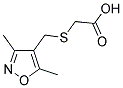 [[(3,5-DIMETHYLISOXAZOL-4-YL)METHYL]THIO]ACETIC ACID CAS#: 446830-00-8