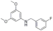 3,5-DiMethoxy-N-(3-fluorobenzyl)aniline, 97% CAS#: 416868-24-1