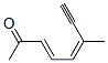 3,5-Octadien-7-yn-2-one, 6-methyl-, (E,Z)- (9CI) CAS#: 58964-85-5