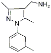 [3,5-dimethyl-1-(3-methylphenyl)-1H-pyrazol-4-yl]methylamine CAS#: 400876-70-2