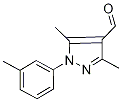 3,5-dimethyl-1-(3-methylphenyl)-1H-pyrazole-4-carbaldehyde(SALTDATA: FREE) CAS#: 400876-66-6