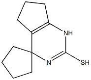 3,5,6,7-Tetrahydrospiro[4H-cyclopentapyrimidine-4,1'-cyclopentane]-2(1H)-thione CAS#: 5778-25-6