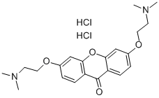 3,6-bis[2-(dimethylamino)ethoxy]-9H-xanthen-9-one dihydrochloride CAS#: 54593-27-0