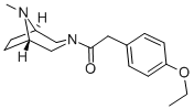 3,8-Diazabicyclo(3.2.1)octane, 3-(p-ethoxyphenyl)acetyl-8-methyl- CAS#: 57269-26-8