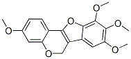 3,8,9,10-Tetramethoxy-6H-benzofuro[3,2-c][1]benzopyran CAS#: 55306-17-7