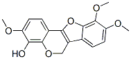 3,9,10-Trimethoxy-6H-benzofuro[3,2-c][1]benzopyran-4-ol CAS#: 55306-16-6