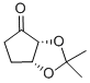 (-)-(3AR,6AR)-TETRAHYDRO-2,2-DIMETHYL-4H-CYCLOPENTA-1,3-DIOXOL-4-ONE CAS#: 595581-64-9