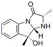 3H-Imidazo[1,2-a]indol-3-one, 1,2,9,9a-tetrahydro-9-hydroxy-2,9-dimethyl-, (2S,9R,9aS)- (9CI) CAS#: 496961-89-8