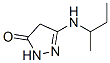 3H-Pyrazol-3-one,  2,4-dihydro-5-[(1-methylpropyl)amino]- CAS#: 57338-45-1