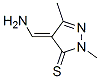 3H-Pyrazole-3-thione, 4-(aminomethylene)-2,4-dihydro-2,5-dimethyl- CAS#: 53923-87-8