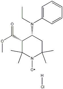 (3R,4R)-4-[(1S)-Phenylethylamino-3-methoxycarbonyl]-2,2,6,6-tetramethylpiperidine-1-oxyl Hydrochloride CAS#: 583827-08-1