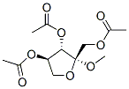 [(3R,4S,5R)-4-acetyloxy-5-(acetyloxymethyl)-5-methoxy-oxolan-3-yl] ace tate CAS#: 54451-98-8