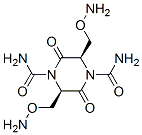 (3R,6R)-3,6-Bis[(aminooxy)methyl]-2,5-dioxopiperazine-1,4-dicarboxamide CAS#: 53459-32-8