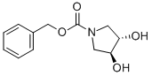(3S,4S)-N-Cbz-3,4-dihydroxypyrrolidine CAS#: 596793-30-5