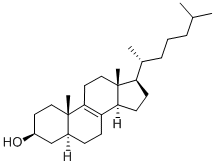 (3S,5S,10S,13R,14R,17R)-10,13-dimethyl-17-[(2R)-6-methylheptan-2-yl]-2,3,4,5,6,7,11,12,14,15,16,17-dodecahydro-1H-cyclopenta[a]phenanthren-3-ol CAS#: 566-97-2