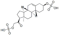 (3S,8S,9S,10R,13R,14S,17S)-10,13-dimethyl-3-sulfooxy-17-(2-sulfooxyace tyl)-2,3,4,7,8,9,11,12,14,15,16,17-dodecahydro-1H-cyclopenta[a]phenant hrene CAS#: 5639-07-6