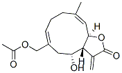 (3aR,4R,6Z,10E,11aR)-6-Acetoxymethyl-3a,4,5,8,9,11a-hexahydro-4-hydroxy-10-methyl-3-methylenecyclodeca[b]furan-2(3H)-one CAS#: 50886-56-1