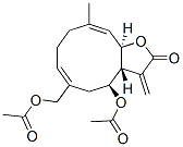(3aR,4S,11aR)-4-Acetoxy-6-acetoxymethyl-3a,4,5,8,9,11a-hexahydro-10-methyl-3-methylenecyclodeca[b]furan-2(3H)-one CAS#: 54153-69-4