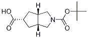 (3aR,5r,6aS)-2-(tert-butoxycarbonyl)octahydrocyclopenta[c]pyrrole-5-carboxylic acid CAS#: 442877-23-8