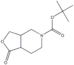(3aR,7aR)-rel-5-Boc-hexahydro-1-oxo-furo[3,4-c]pyridine CAS#: 441297-78-5