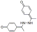 4-[1-[2-[1-(4-oxo-1-cyclohexa-2,5-dienylidene)ethyl]hydrazinyl]ethylid ene]cyclohexa-2,5-dien-1-one CAS#: 5466-24-0