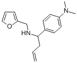 (4-(1-[(FURAN-2-YLMETHYL)-AMINO]-BUT-3-ENYL)-PHENYL)-DIMETHYL-AMINE CAS#: 435342-01-1